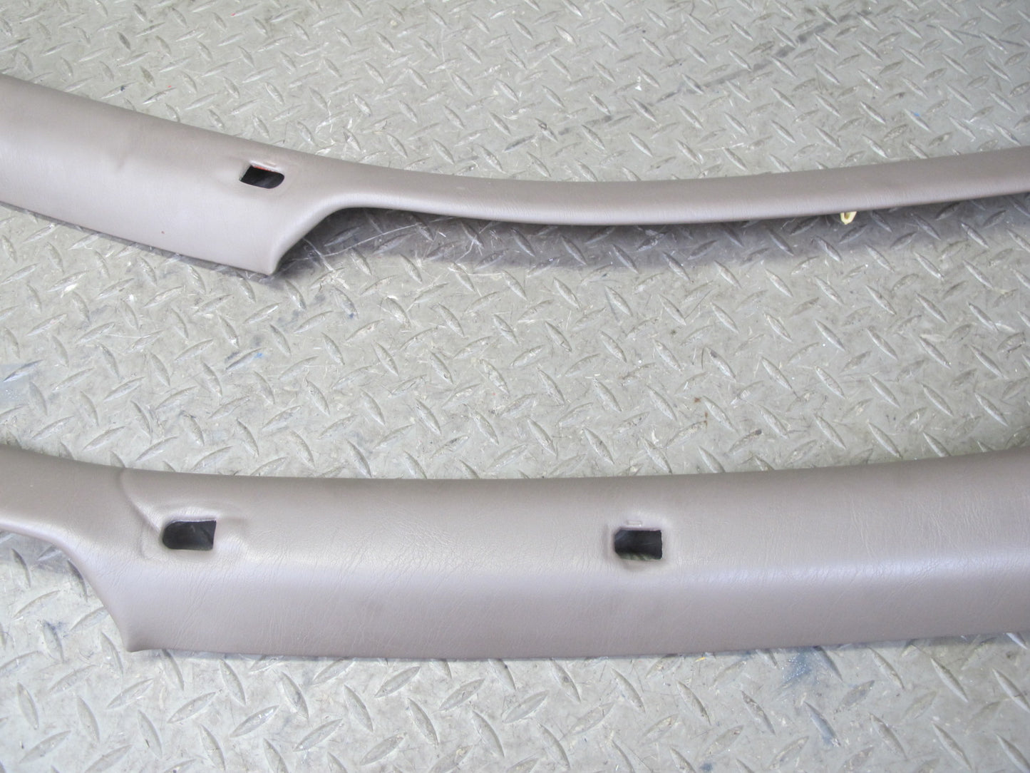 92-00 Lexus JZZ31L SC400 SC300 Front A Pillar Trim Cover Panel Set Brown OEM