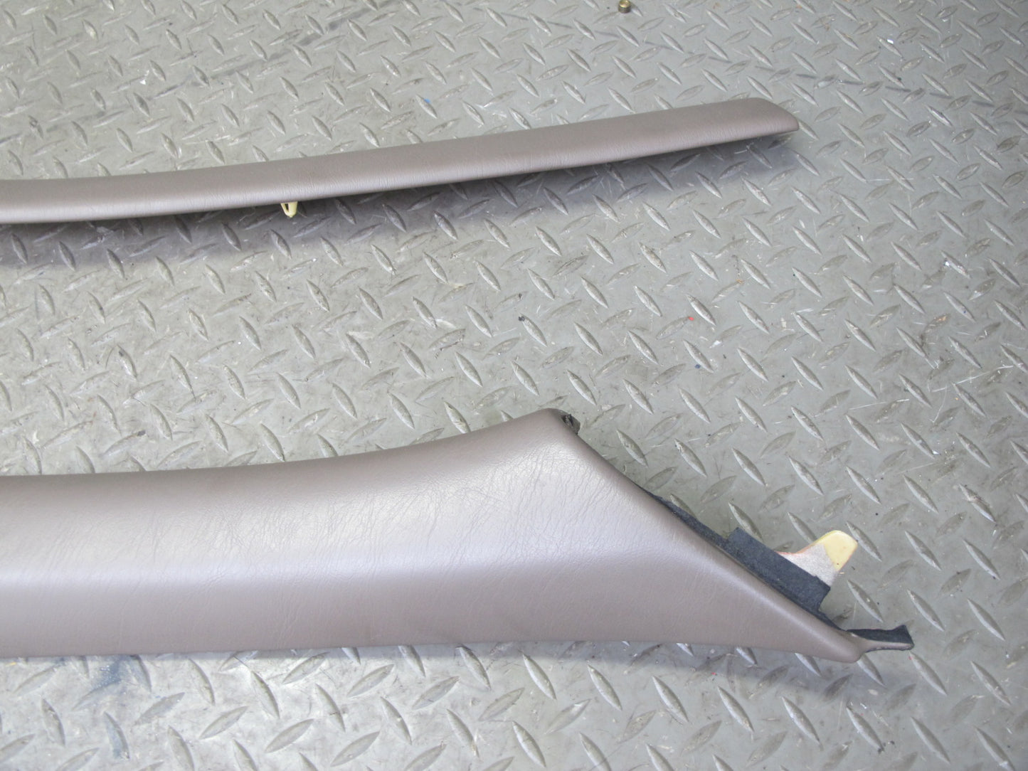 92-00 Lexus JZZ31L SC400 SC300 Front A Pillar Trim Cover Panel Set Brown OEM