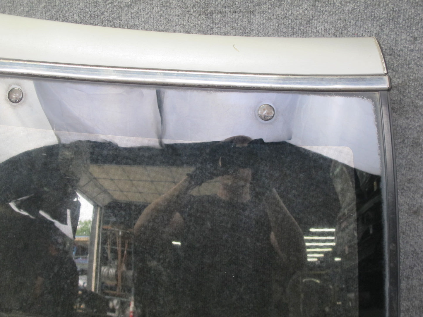 90-95 Nissan Z32 300ZX 2+0 Left T-top Roof Glass Panel Cover Silver OEM