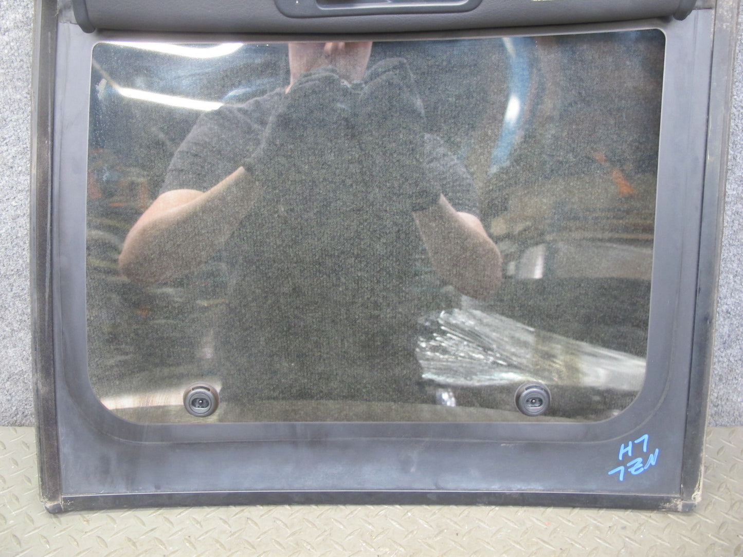 90-95 Nissan Z32 300ZX 2+0 Left T-top Roof Glass Panel Cover Silver OEM