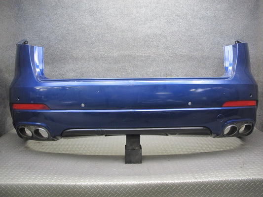 2017-2020 Maserati Levante M161 Rear Bumper Cover W/o PDC Sensors Blue