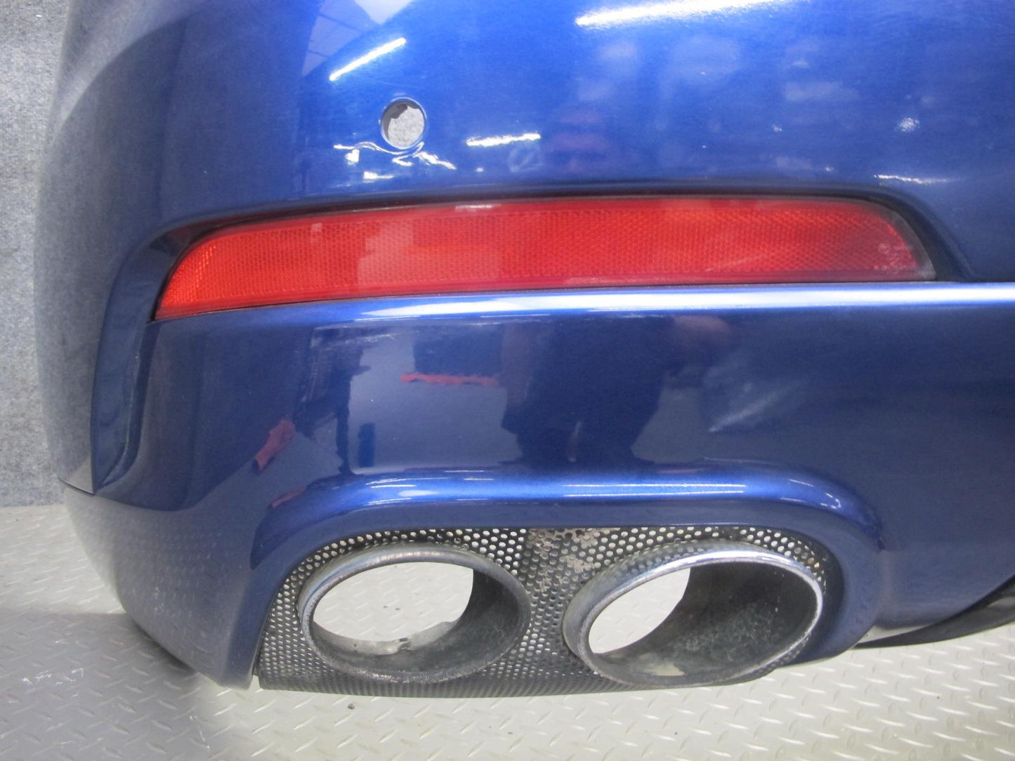 2017-2020 Maserati Levante M161 Rear Bumper Cover W/o PDC Sensors Blue