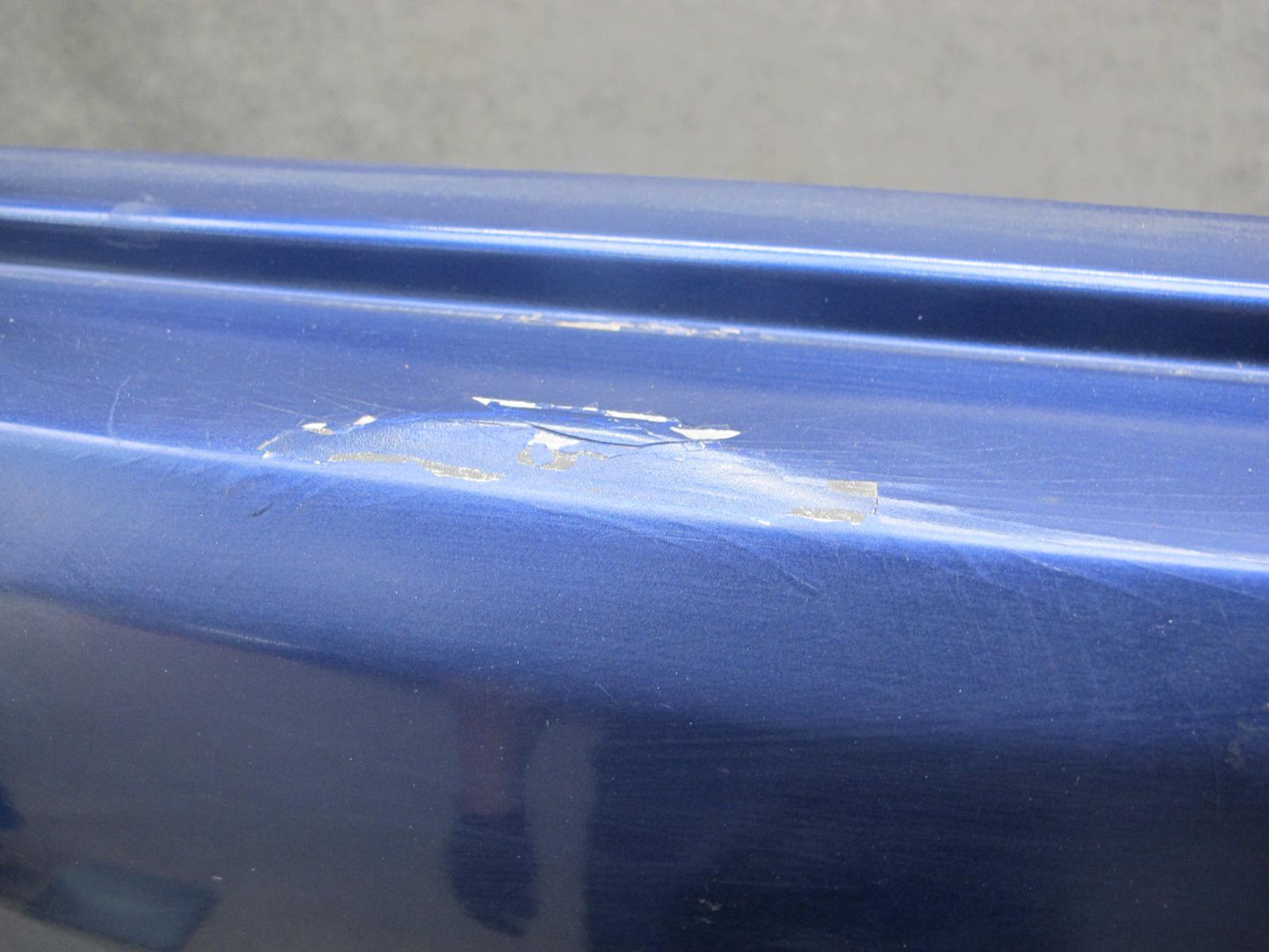 2017-2020 Maserati Levante M161 Rear Bumper Cover W/o PDC Sensors Blue