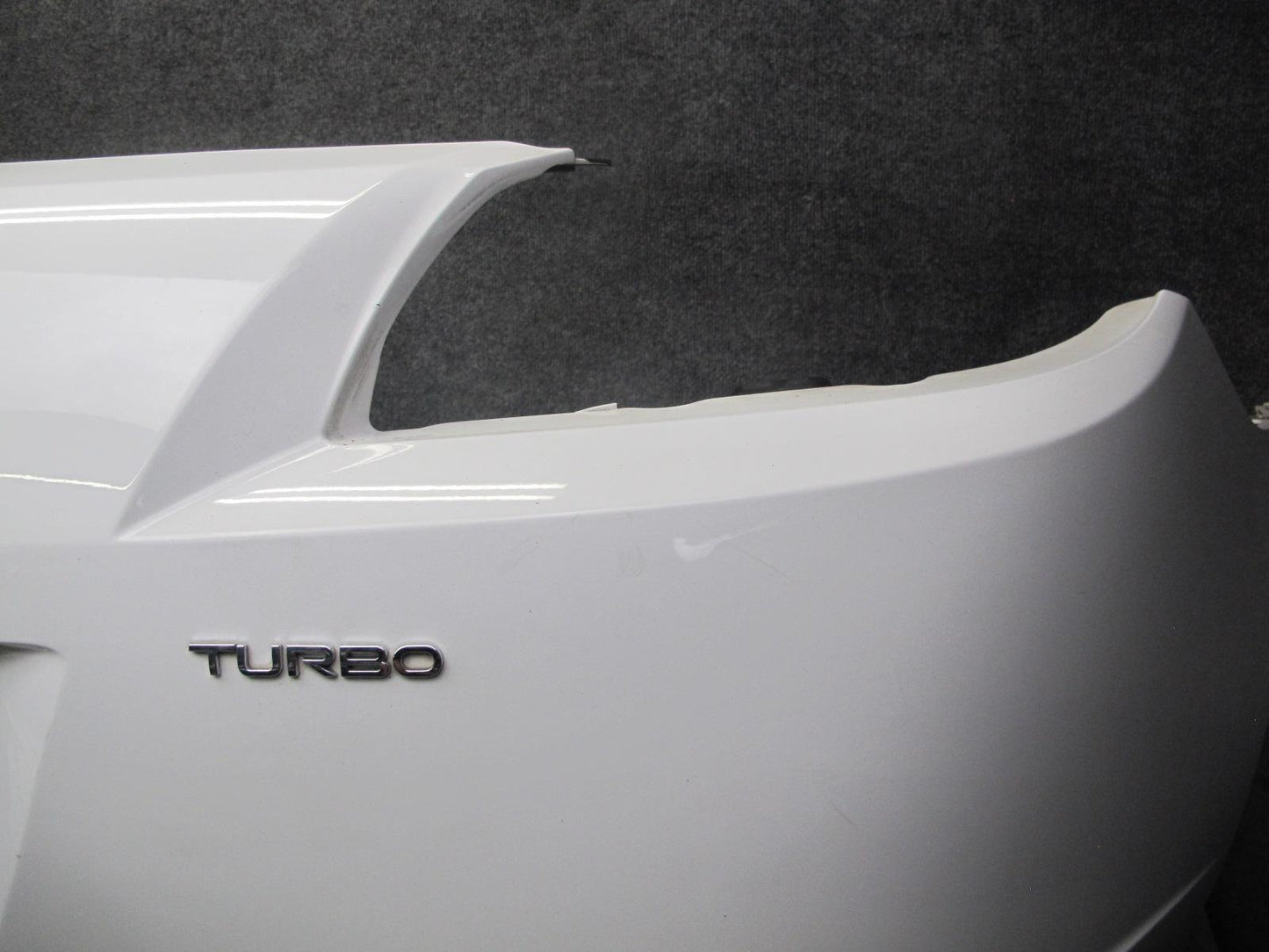 07-10 Saturn SKY RED Line 2.0L Turbo Rear Bumper Cover Polar White OEM