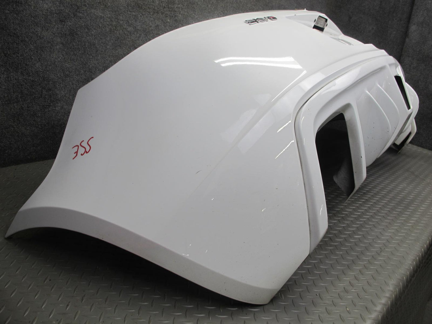 07-10 Saturn SKY RED Line 2.0L Turbo Rear Bumper Cover Polar White OEM