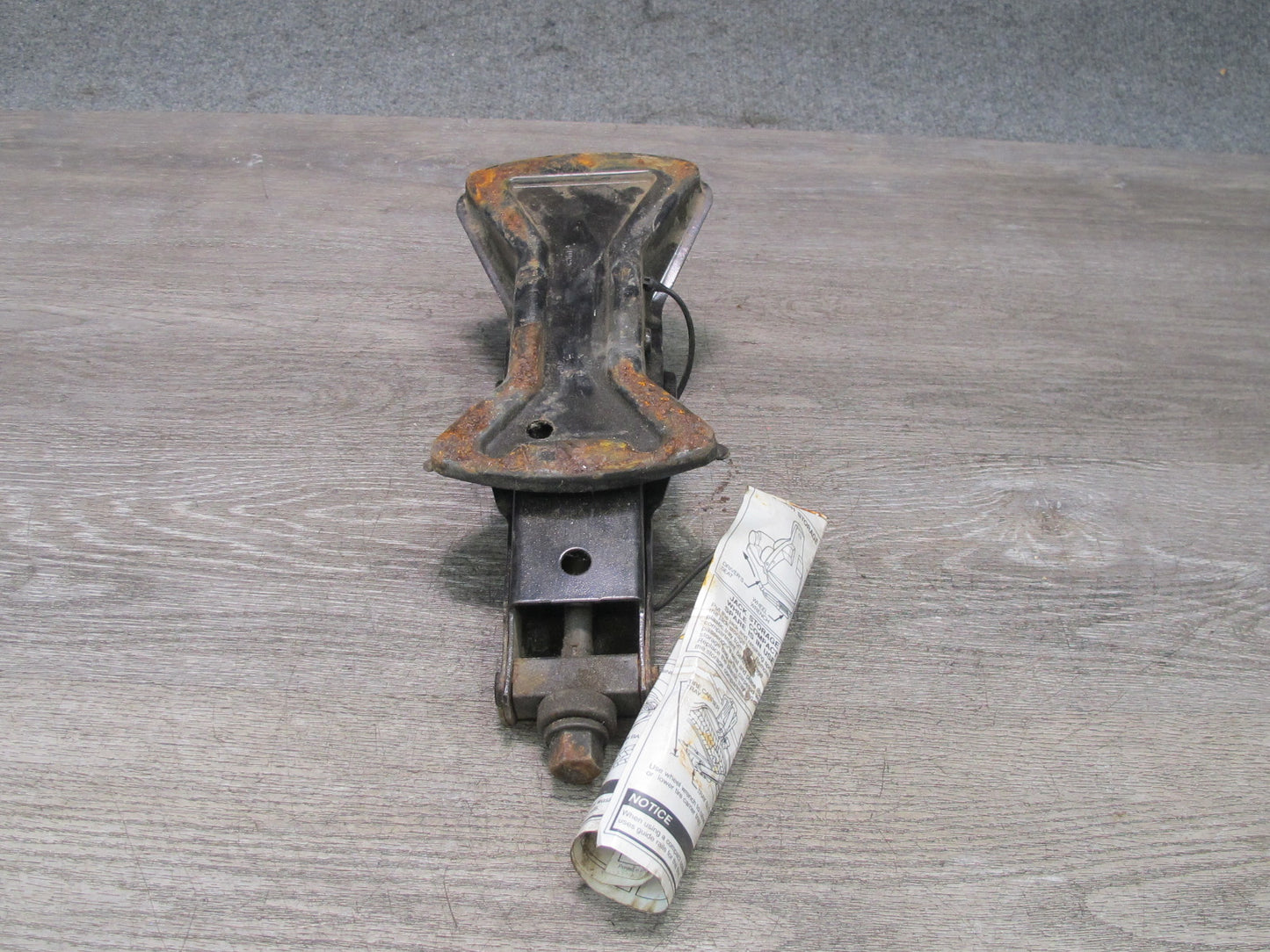 84-96 Chevrolet Corvette C4 Emergency Spare Tire Lift Jack OEM