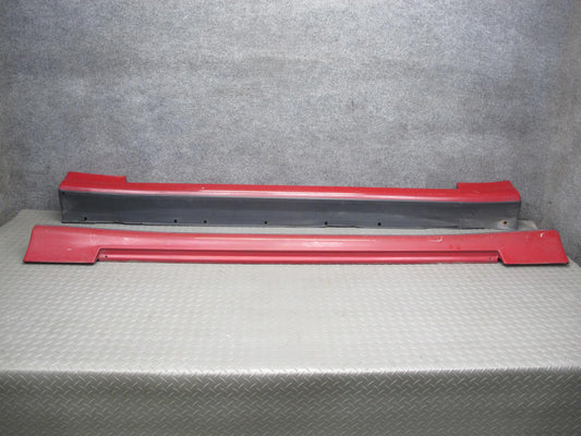 97-00 Lexus JZZ31L SC400 SC300 Set of 2 Side Skirt Rocker Panel Molding RED OEM