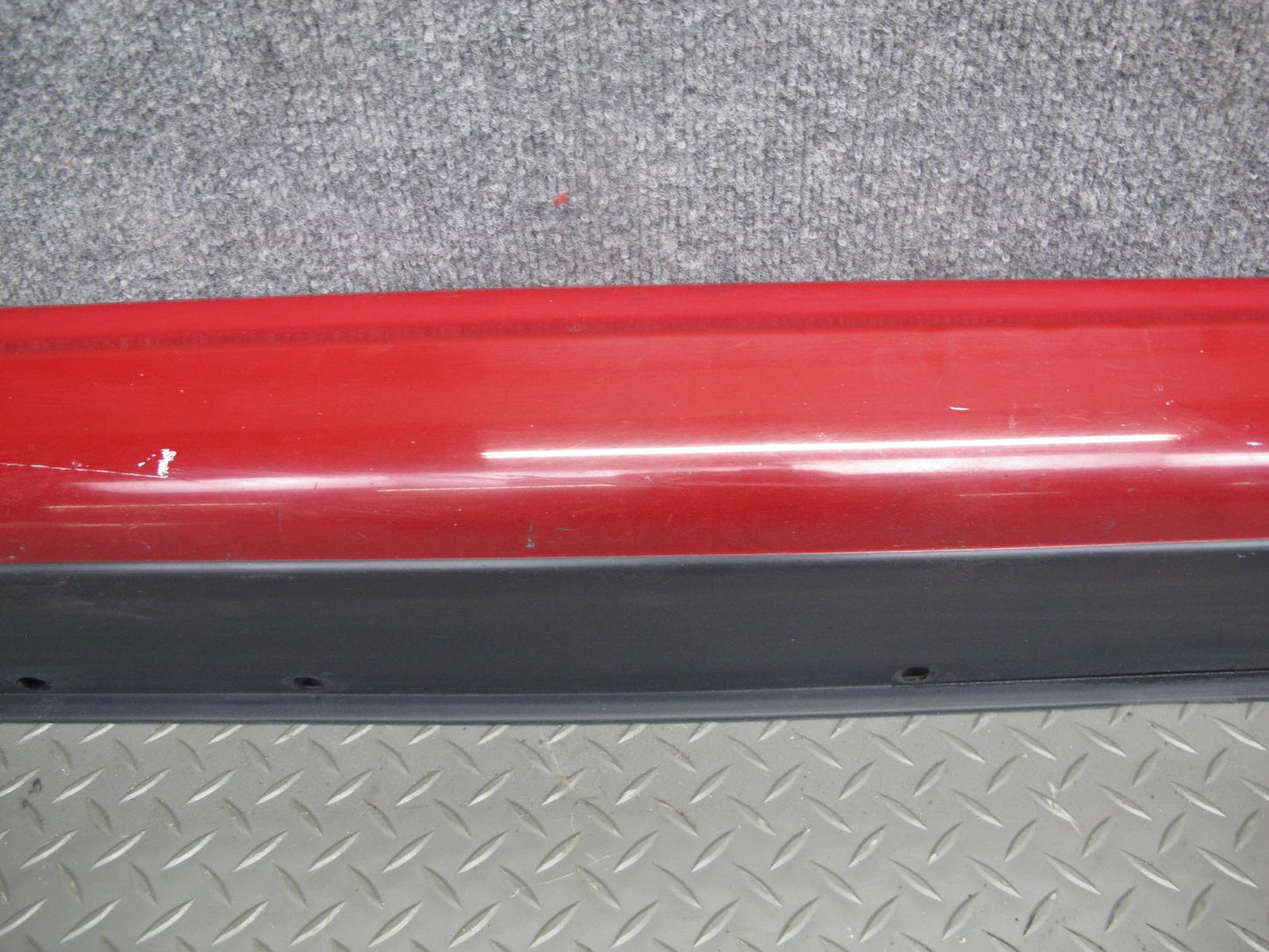97-00 Lexus JZZ31L SC400 SC300 Set of 2 Side Skirt Rocker Panel Molding RED OEM
