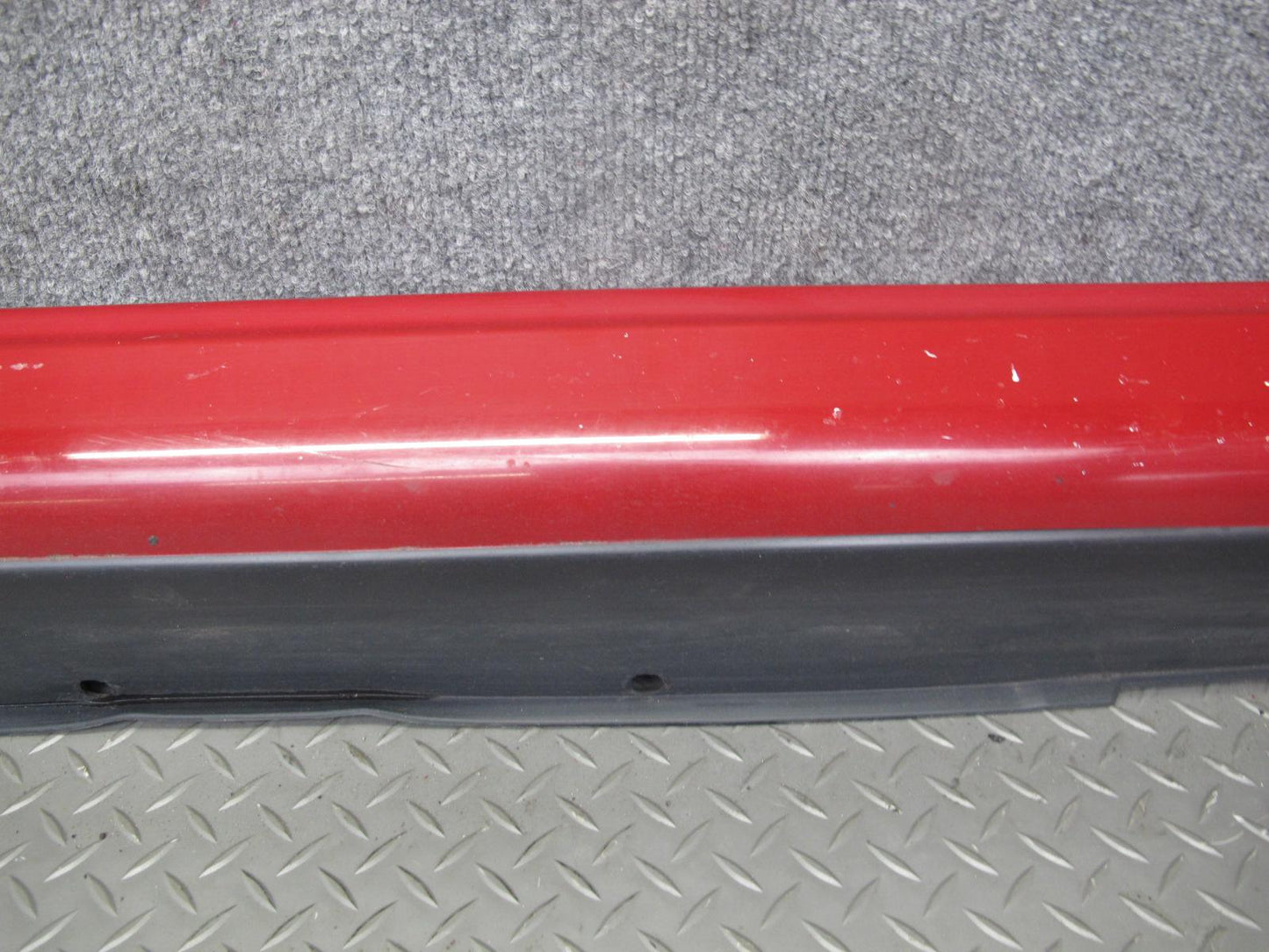 97-00 Lexus JZZ31L SC400 SC300 Set of 2 Side Skirt Rocker Panel Molding RED OEM
