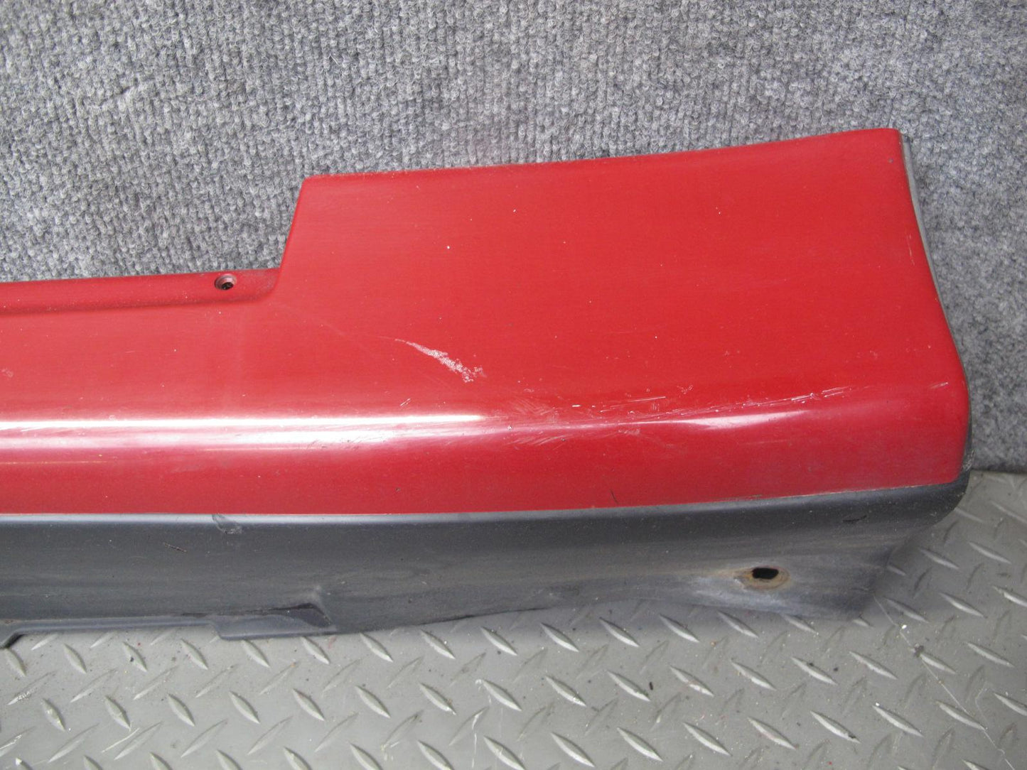 97-00 Lexus JZZ31L SC400 SC300 Set of 2 Side Skirt Rocker Panel Molding RED OEM