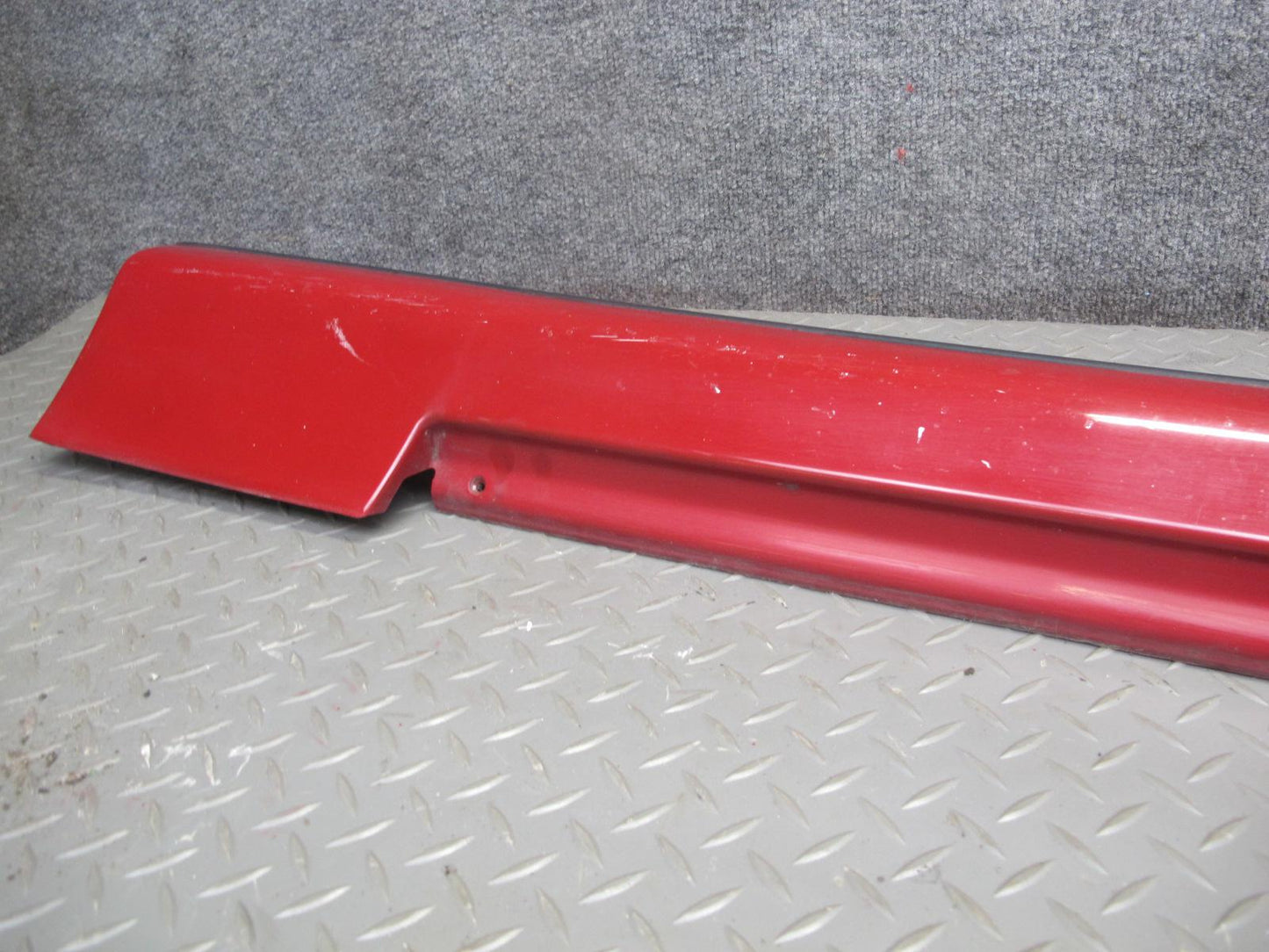 97-00 Lexus JZZ31L SC400 SC300 Set of 2 Side Skirt Rocker Panel Molding RED OEM
