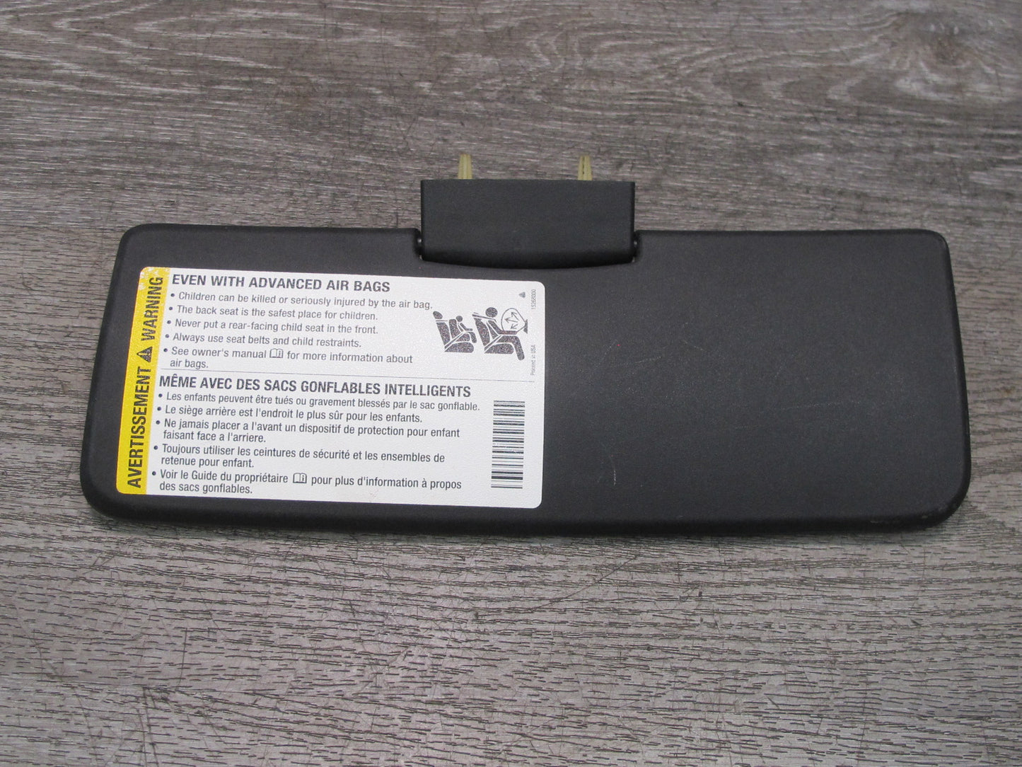 07-10 Saturn SKY Pontiac Solstice Set of 2 Front Left & Right Sun Visor OEM