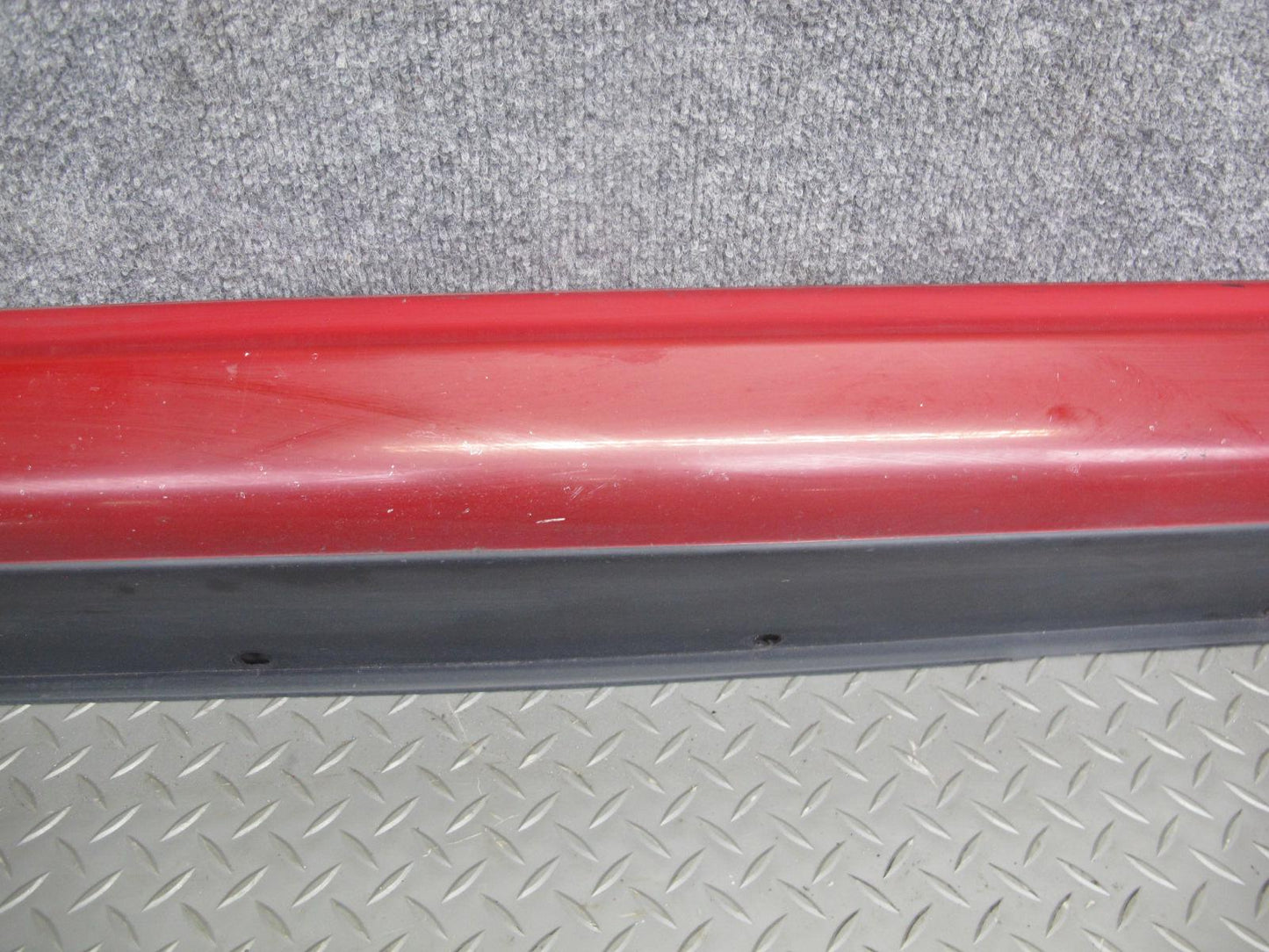 97-00 Lexus JZZ31L SC400 SC300 Set of 2 Side Skirt Rocker Panel Molding RED OEM