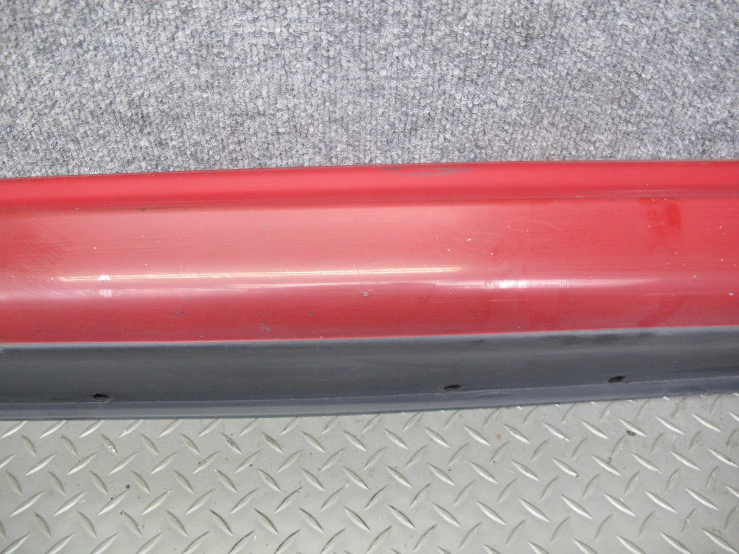 97-00 Lexus JZZ31L SC400 SC300 Set of 2 Side Skirt Rocker Panel Molding RED OEM