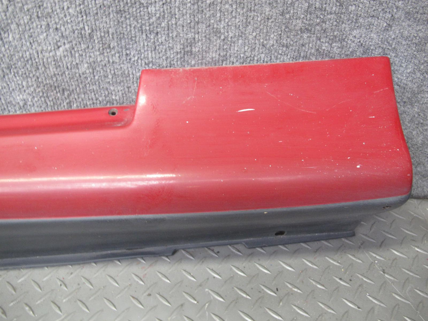 97-00 Lexus JZZ31L SC400 SC300 Set of 2 Side Skirt Rocker Panel Molding RED OEM