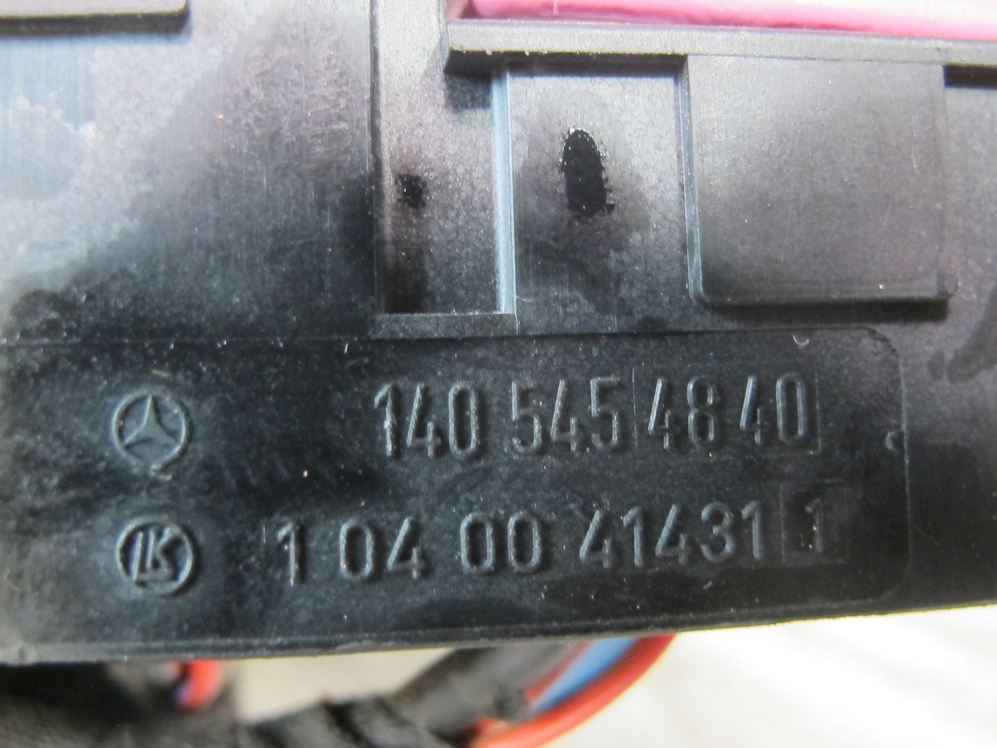 96-99 Mercedes W140 C140 Cl-class Rear Fuse Relay Box Module 1405454840 OEM