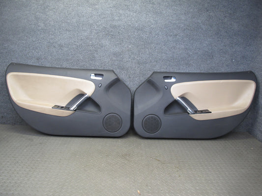 07-08 Saturn SKY Set of 2 Left & Right Interior Door Trim Cover Panel OEM