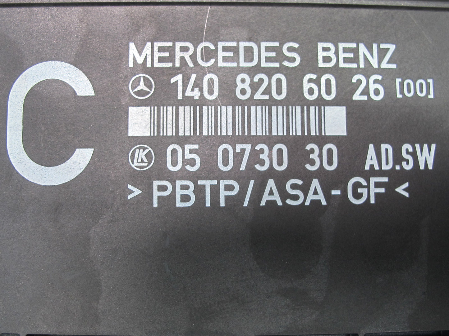 96-99 Mercedes W140 C140 Cl-class Coupe Comfort Control Module 1408206026 OEM