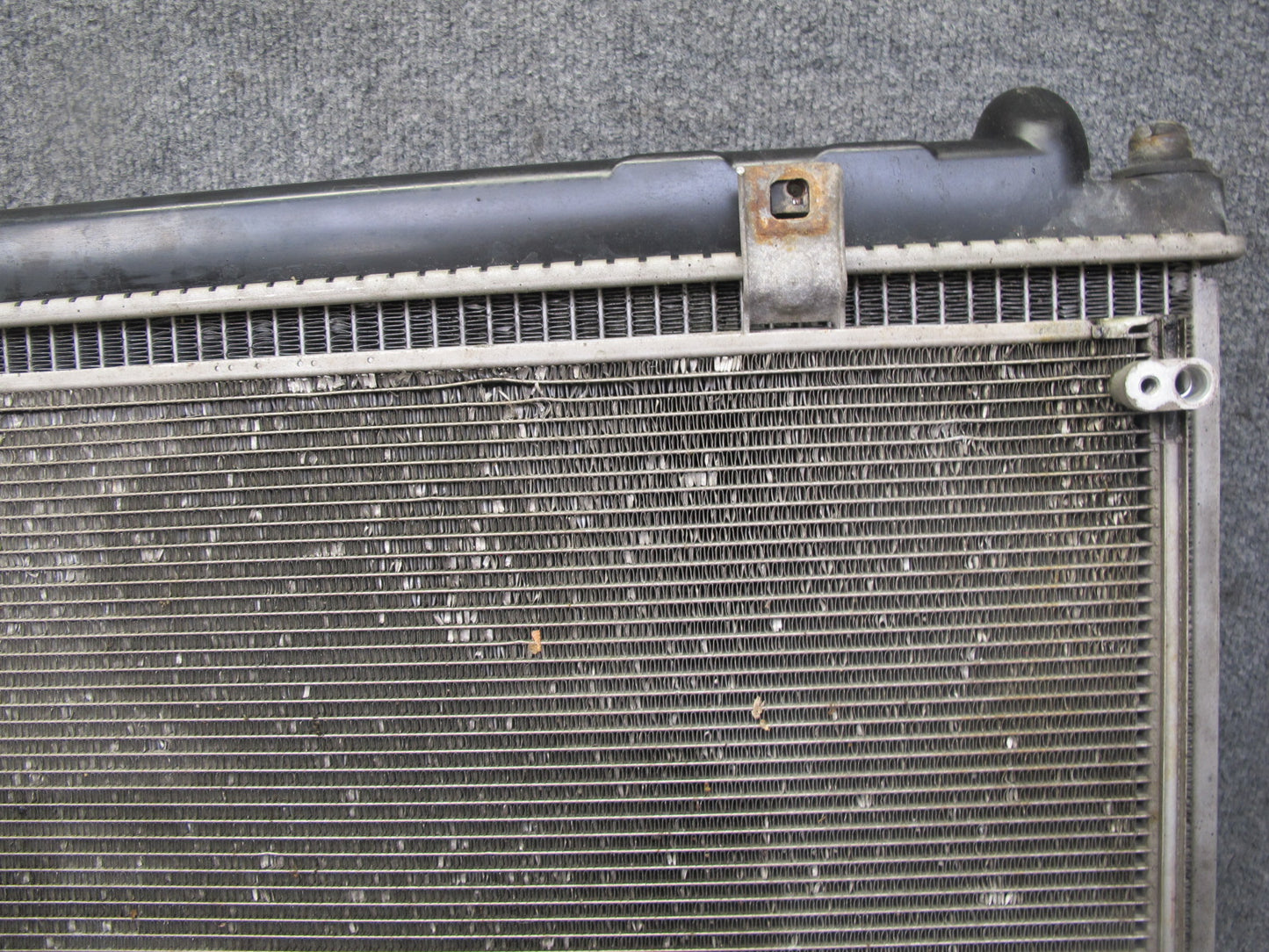 04-08 Mazda RX8 A/T Automatic Transmission Engine Radiator w Condenser Assy OEM
