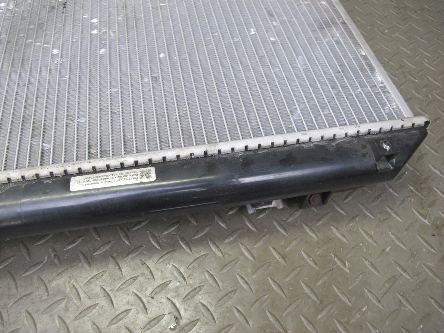 04-08 Mazda RX8 A/T Automatic Transmission Engine Radiator w Condenser Assy OEM