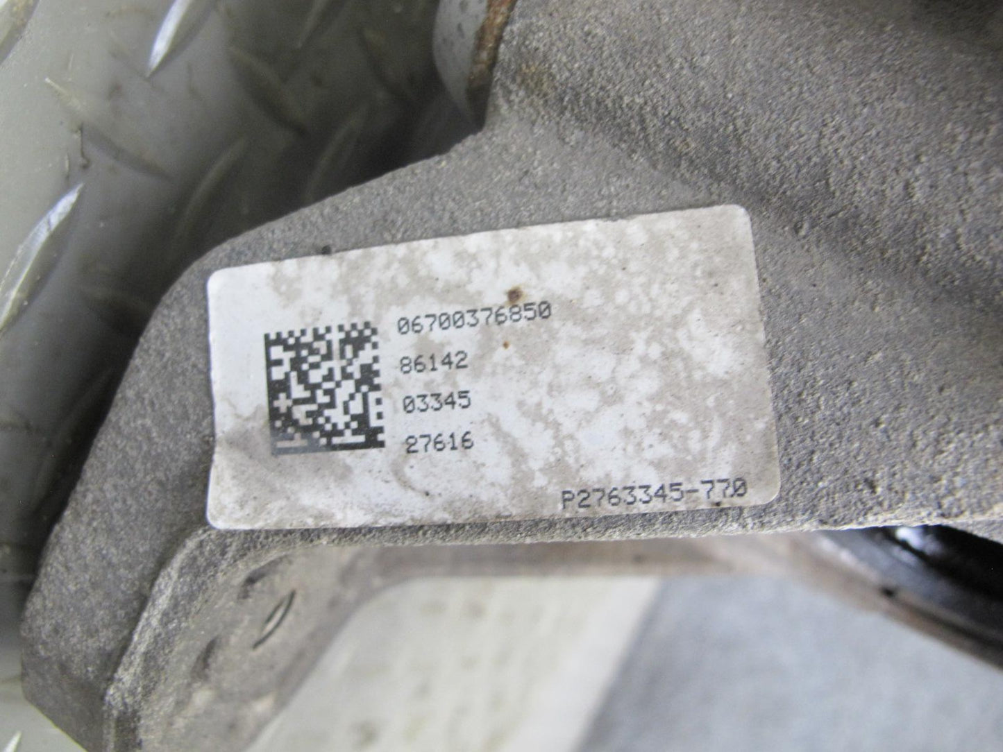 2017-2020 Maserati Levante M161 3.0L AWD Rear Differential Carrier 2.80 Ratio