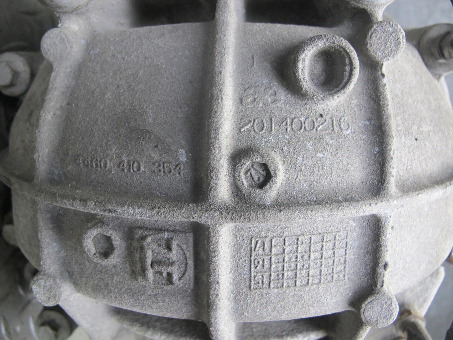 2017-2020 Maserati Levante M161 3.0L AWD Rear Differential Carrier 2.80 Ratio