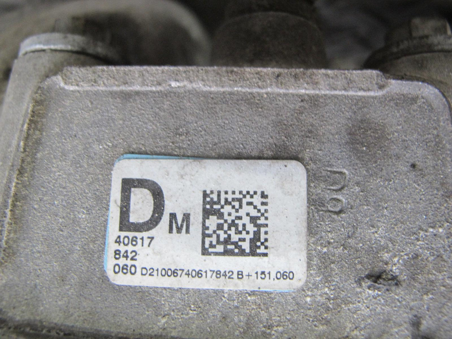 2015-2018 Porsche Macan S 3.0 AWD Rear Axle Differential Carrier 95B525015F 126k