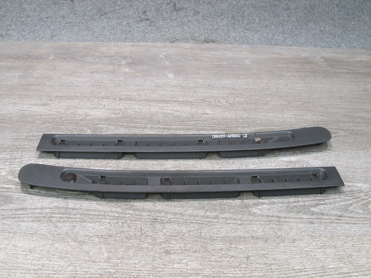 90-95 Nissan Z32 300ZX Dash Front Windshield Defrost Air Vent Grille Set OEM
