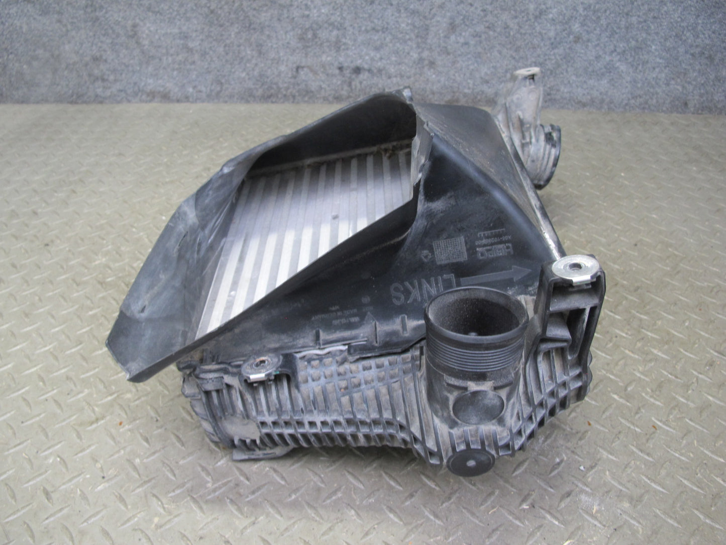 2015-2018 Porsche Macan S 3.0L Front Left Intercooler w Shroud 95B145803B