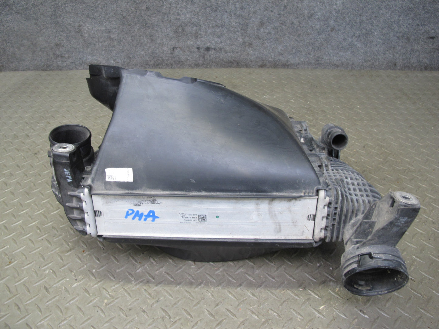 2015-2018 Porsche Macan S 3.0L Front Left Intercooler w Shroud 95B145803B