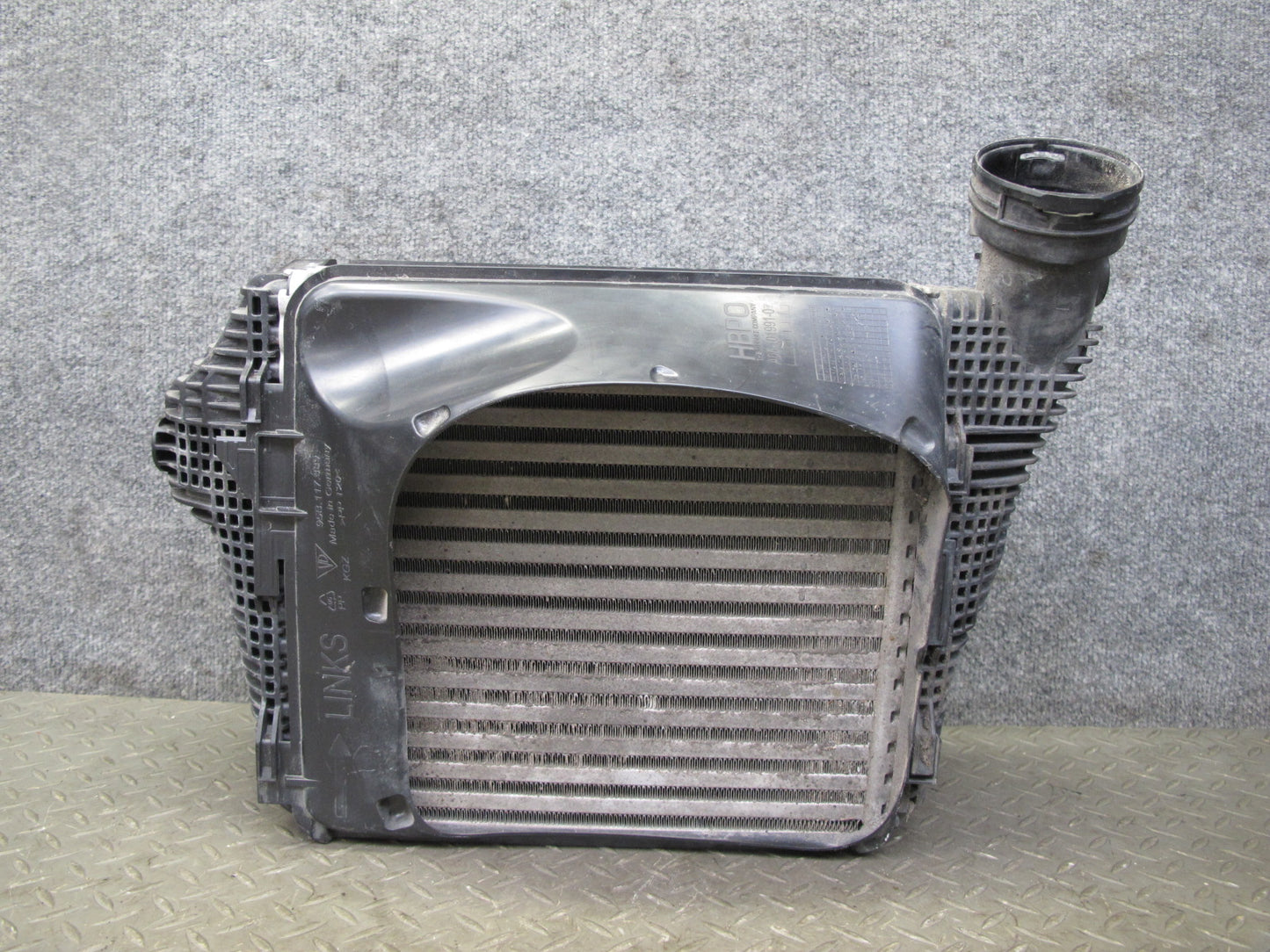2015-2018 Porsche Macan S 3.0L Front Left Intercooler w Shroud 95B145803B