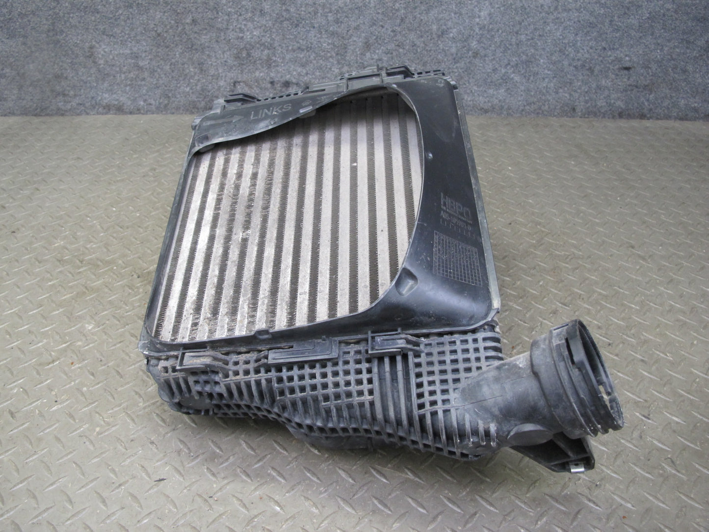 2015-2018 Porsche Macan S 3.0L Front Left Intercooler w Shroud 95B145803B