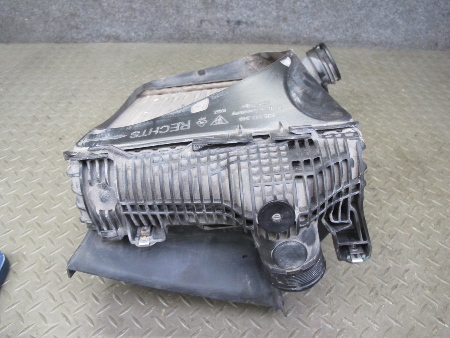 2015-2018 Porsche Macan S 3.0L Front Right Intercooler w Shroud 95B145804A