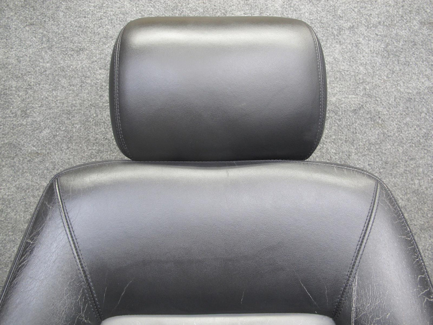 96-99 Mercedes W140 C140 CL600 Coupe Front & Rear Leather Seat Set Black OEM