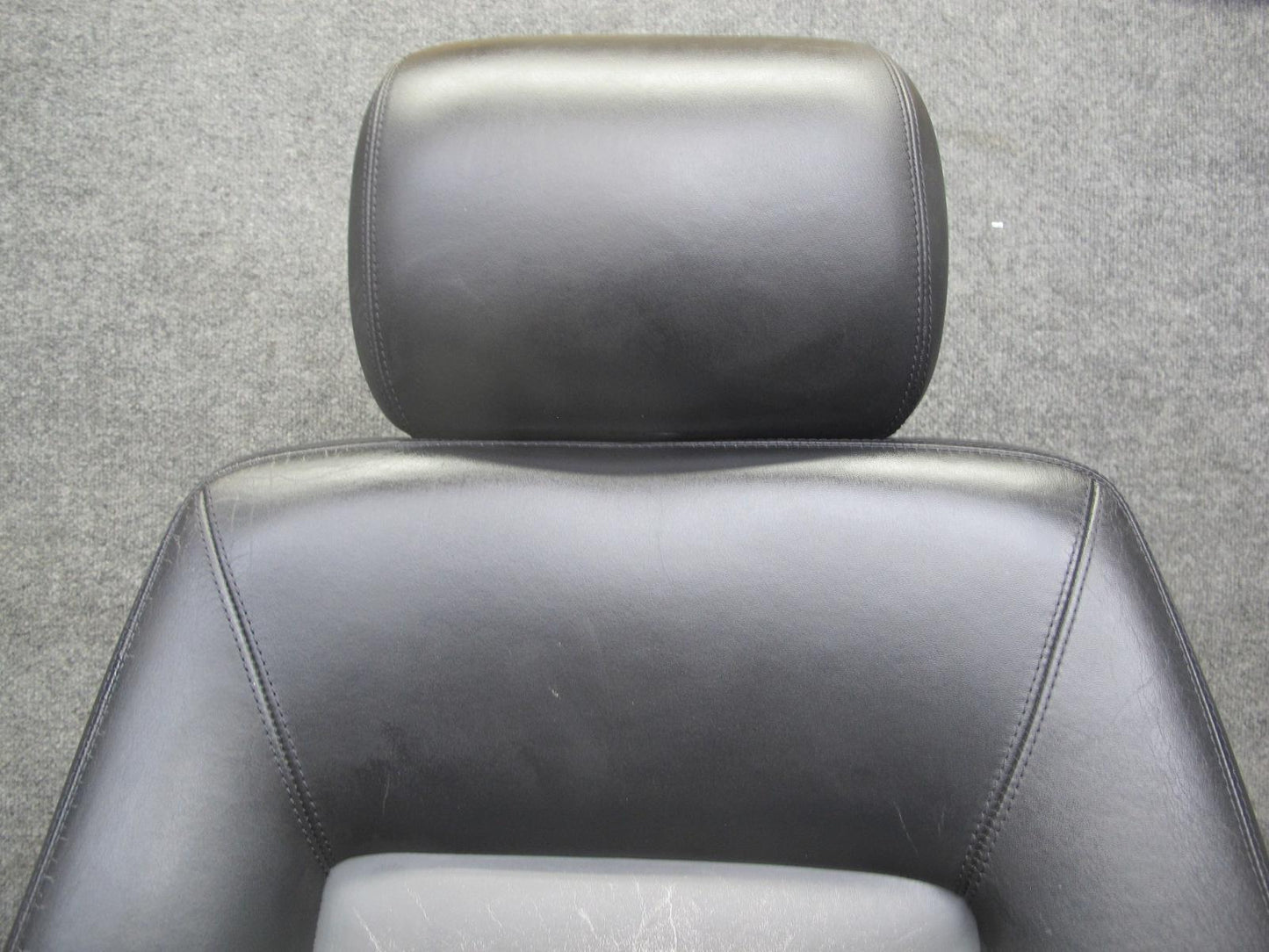 96-99 Mercedes W140 C140 CL600 Coupe Front & Rear Leather Seat Set Black OEM