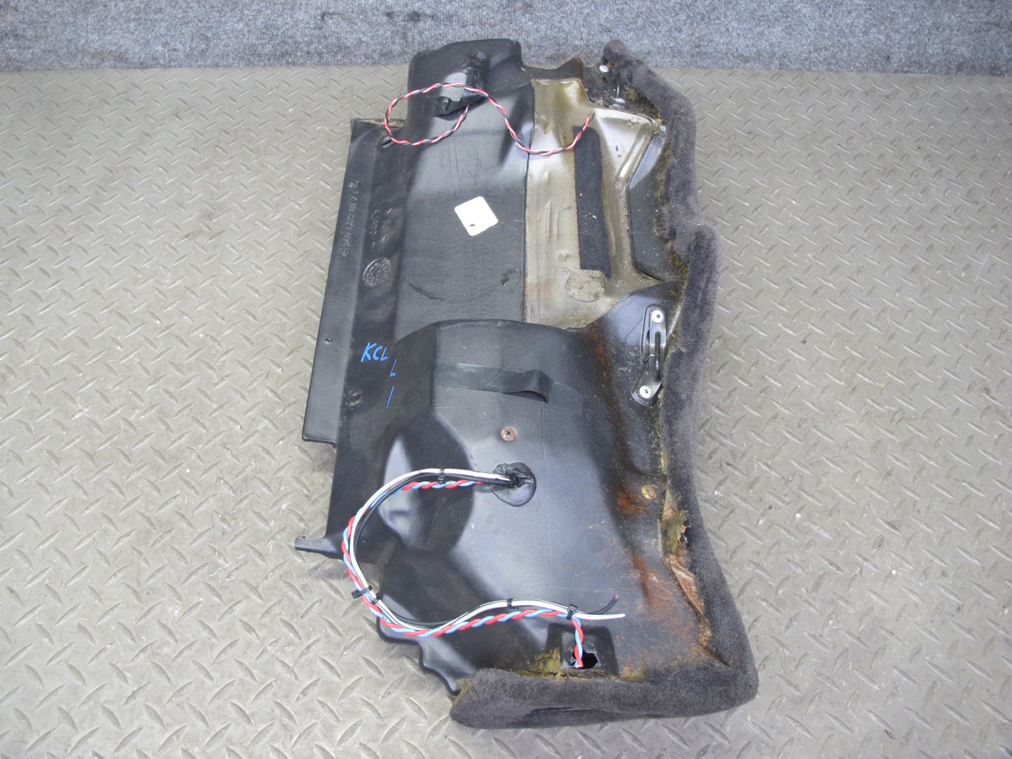 96-99 Mercedes W140 C140 CL Under Dash Front Left Lower Knee Trim Panel OEM