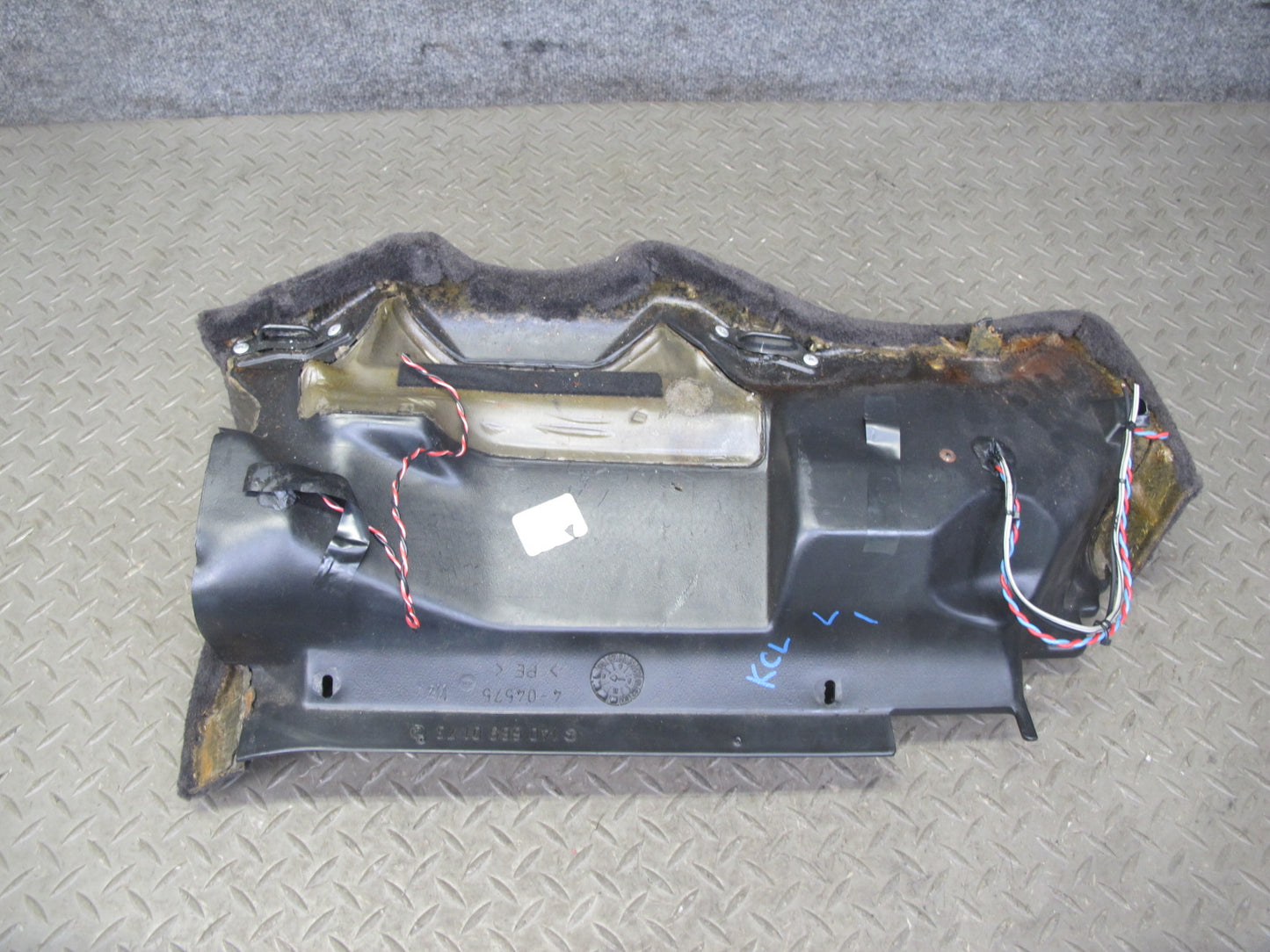 96-99 Mercedes W140 C140 CL Under Dash Front Left Lower Knee Trim Panel OEM