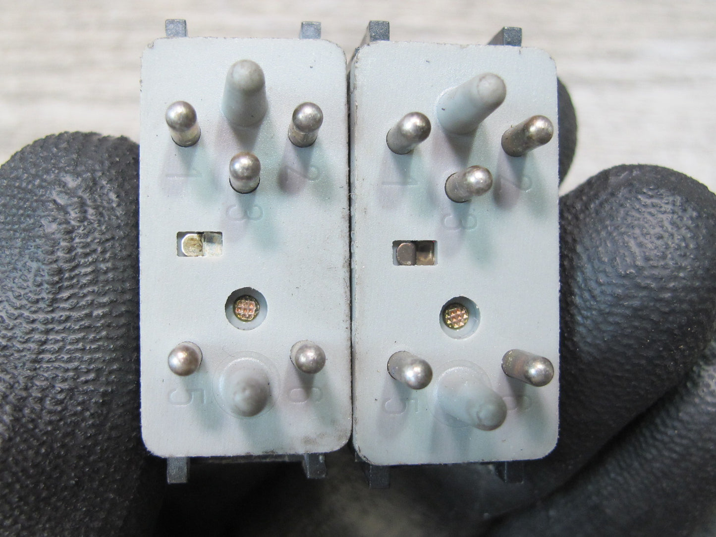 96-99 Mercedes W140 C140 CL ESP Window Trunk Door Hazard Mirror Switch Set OEM