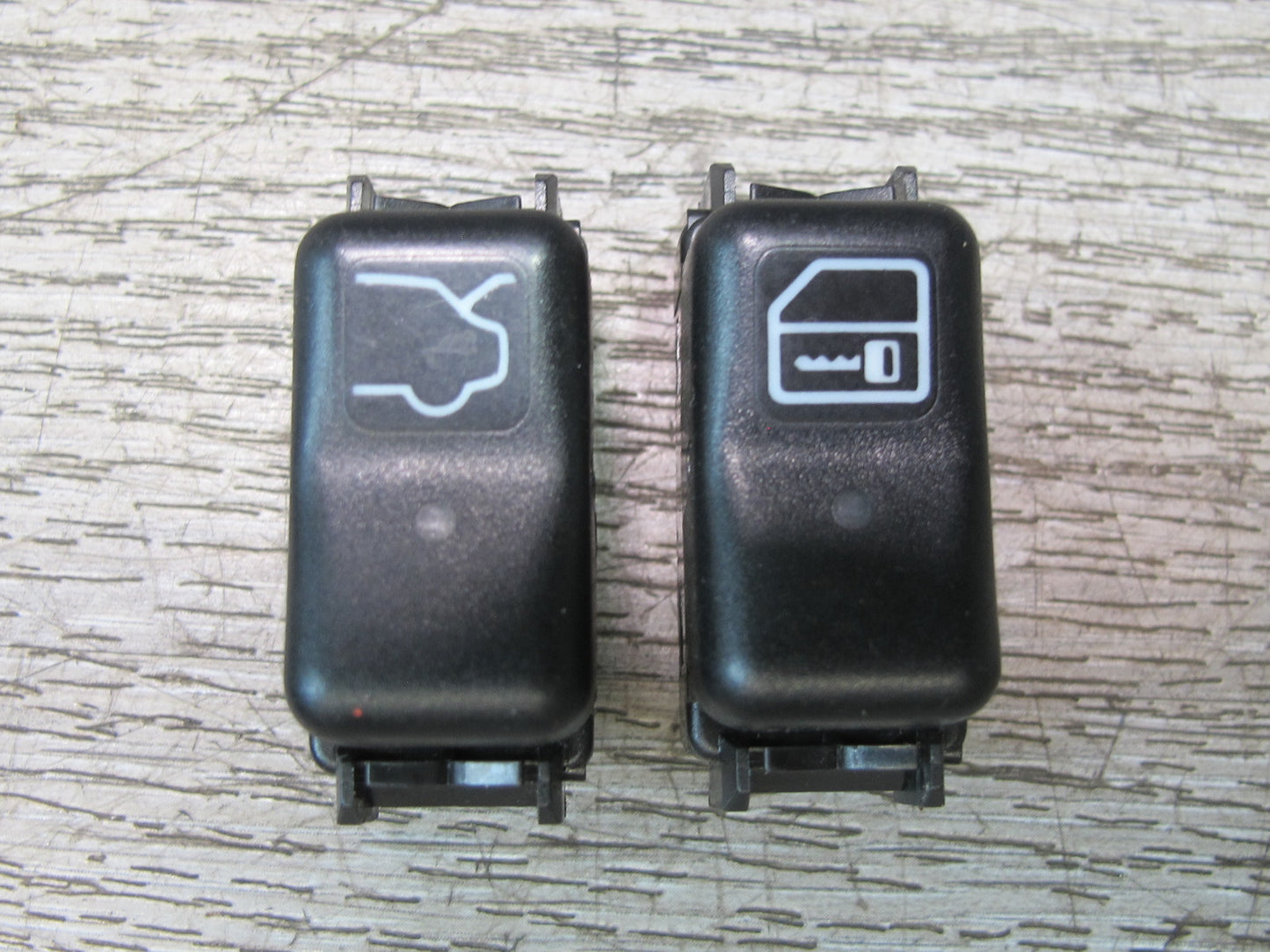 96-99 Mercedes W140 C140 CL ESP Window Trunk Door Hazard Mirror Switch Set OEM