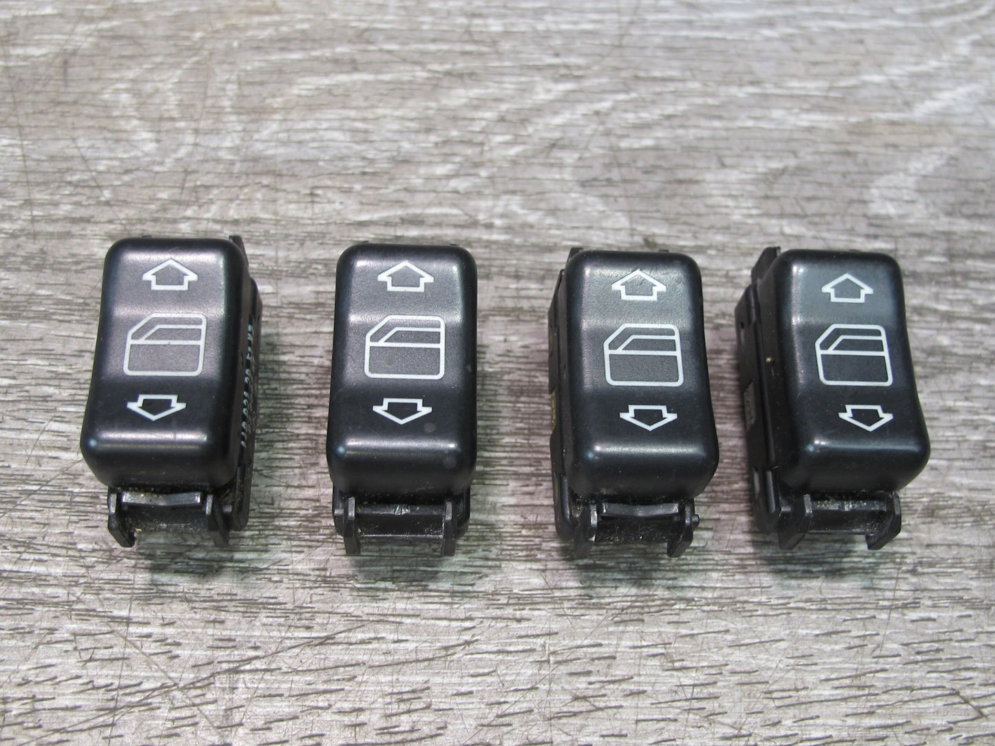 96-99 Mercedes W140 C140 CL ESP Window Trunk Door Hazard Mirror Switch Set OEM