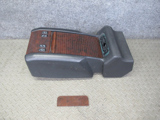 96-99 Mercedes W140 C140 CL Coupe Rear Center Console Compartment Storage OEM