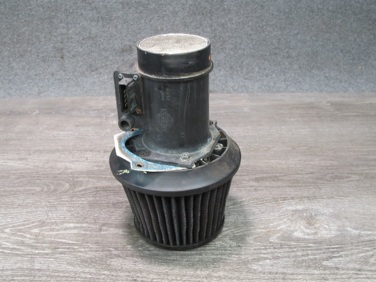 90-96 Nissan Z32 300ZX VG30DTT Turbo Air Intake Cleaner Filter & MAF Sensor