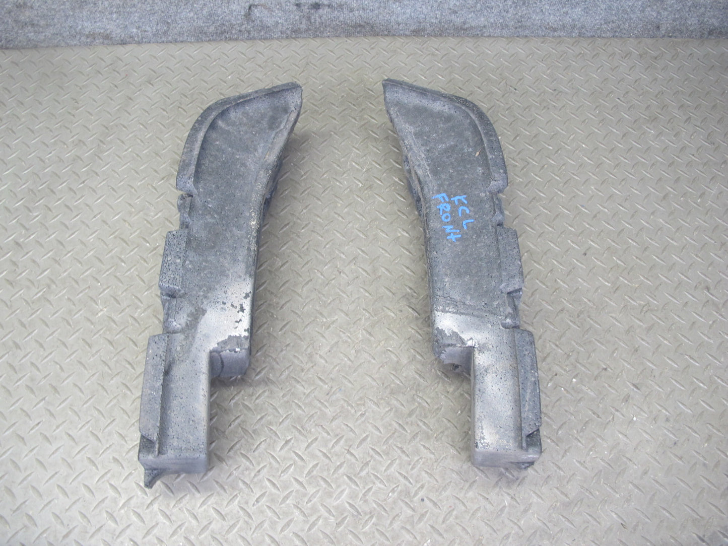 96-99 Mercedes W140 C140 CL Coupe Set of 3 Front Bumper Impact Foam Insert OEM