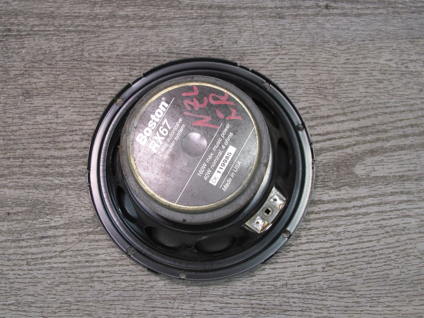 Set of 2 Boston RX67 2-WAY 6.5" Coaxial Car Speaker