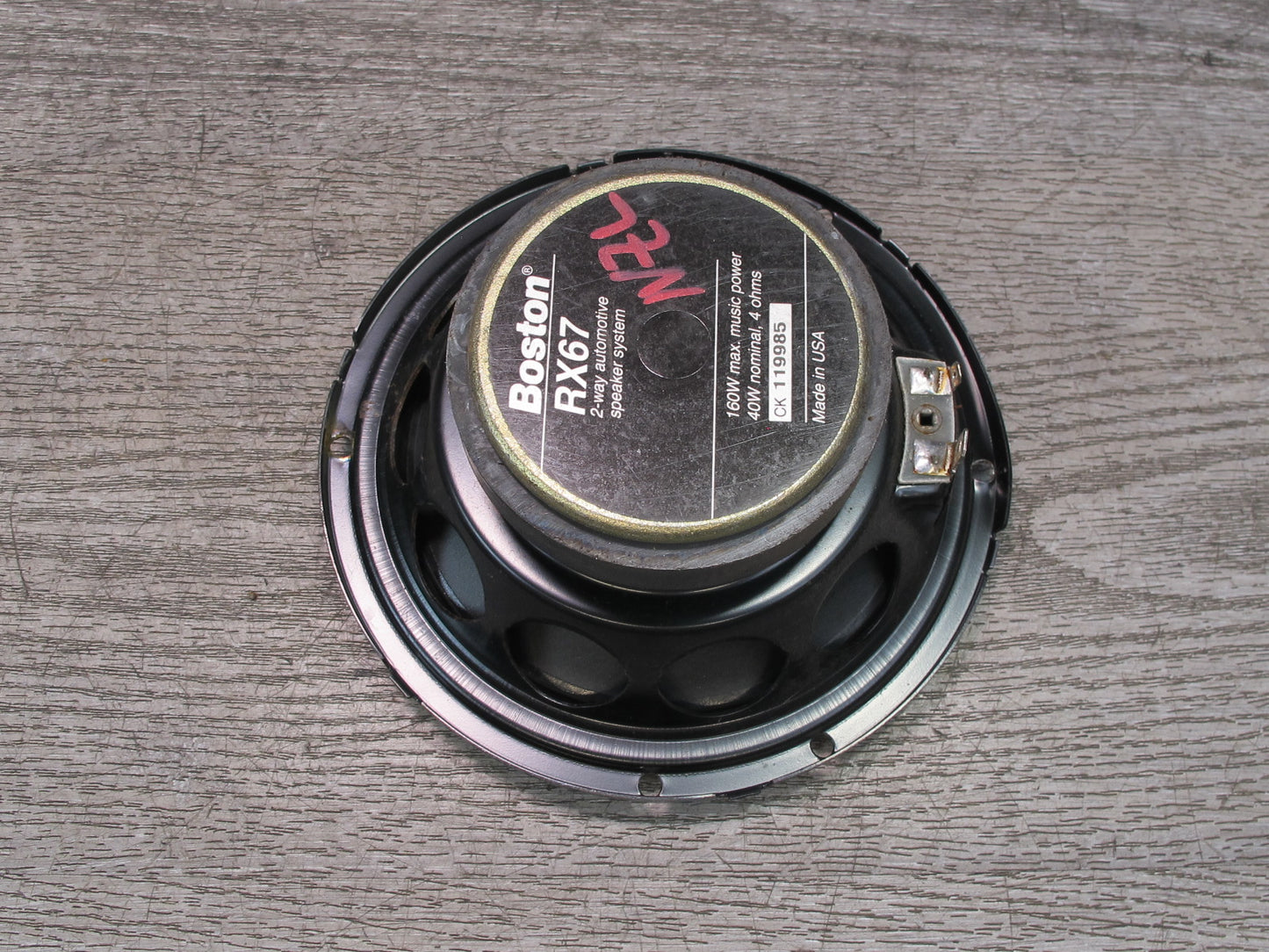 Set of 2 Boston RX67 2-WAY 6.5" Coaxial Car Speaker