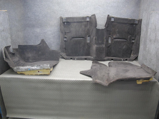 96-99 Mercedes W140 C140 CL Coupe Front & Rear Floor MAT Carpet Cover Set OEM