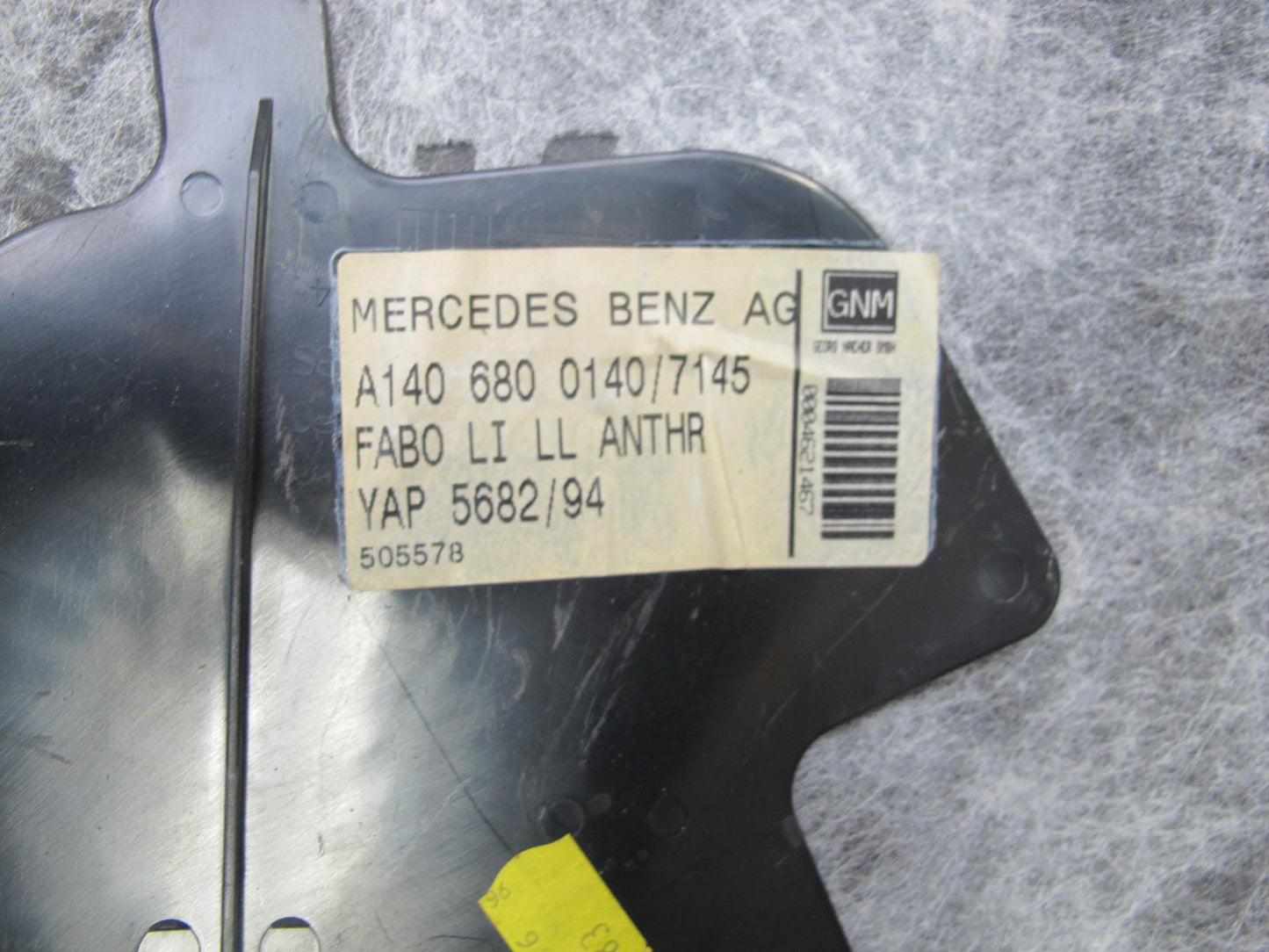 96-99 Mercedes W140 C140 CL Coupe Front & Rear Floor MAT Carpet Cover Set OEM