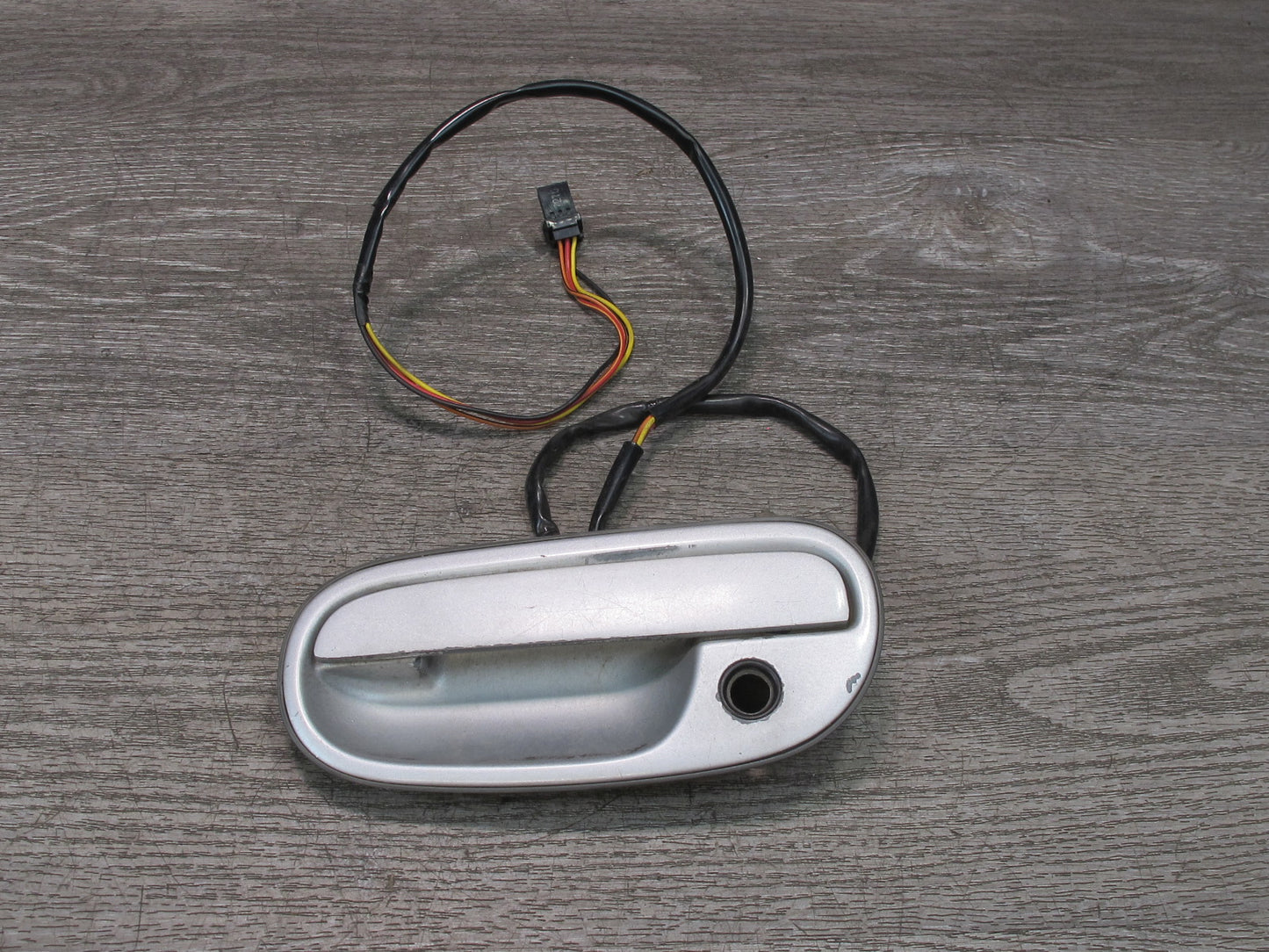 90-91 Nissan Z32 300ZX Set of 2 Left & Right Door Exterior Handle Silver OEM