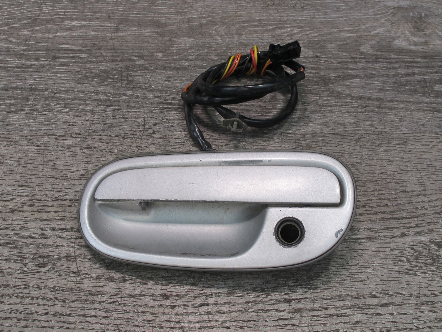 90-91 Nissan Z32 300ZX Set of 2 Left & Right Door Exterior Handle Silver OEM