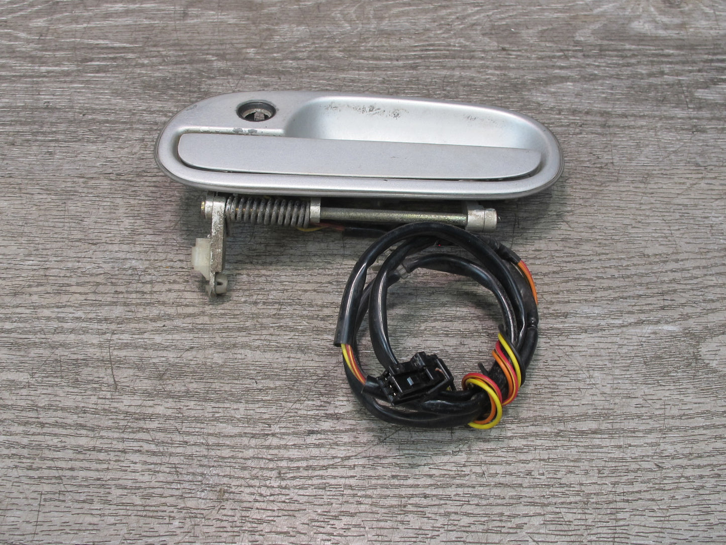 90-91 Nissan Z32 300ZX Set of 2 Left & Right Door Exterior Handle Silver OEM